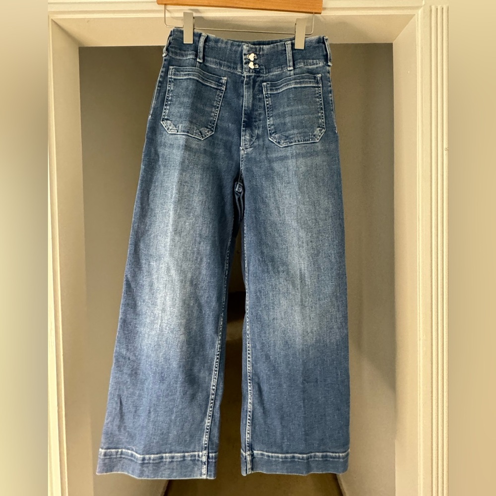 Maeve Denim Flare Jeans